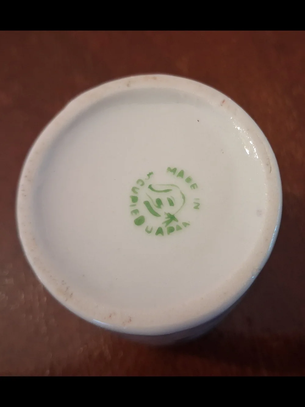 Noritake Floral Porcelain Condiment Set in White, Purple, Green, Gold Trim